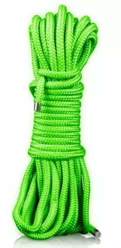 Phosphoreszierendes Bondage-Seil Glow Rope 10M – 1/4