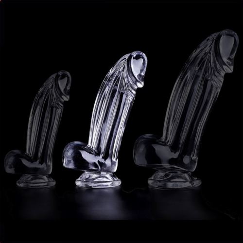 Transparent Dildo Kolk M 14 x 4.5cm