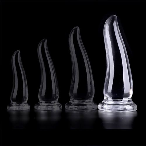 Butt Plug transparent Gazox XL 21 x 6,5cm