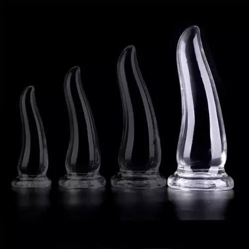 Butt Plug transparent Gazox XL 21 x 6,5cm – 1/4