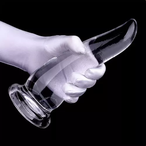 Butt Plug transparent Gazox XL 21 x 6,5cm – 3/4