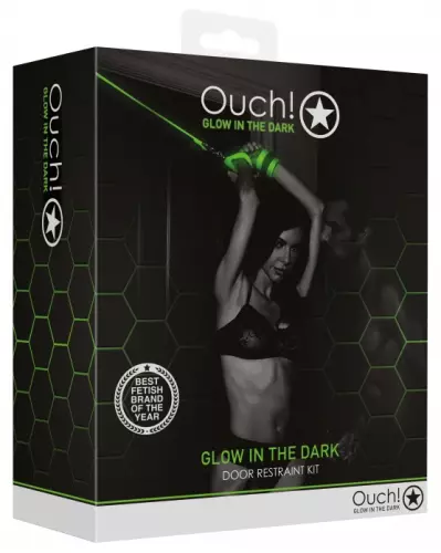 Phosphoreszierende Handschellen-Set für Tür Glow – 2/6