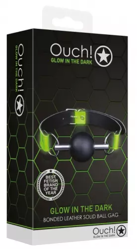 Phosphoreszierender Kugelknebel Glow 45mm – 2/6