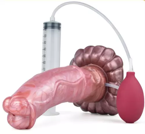 Dildo Pferd Spritzender Squirt Cherry 20 x 5,7cm – 2/9