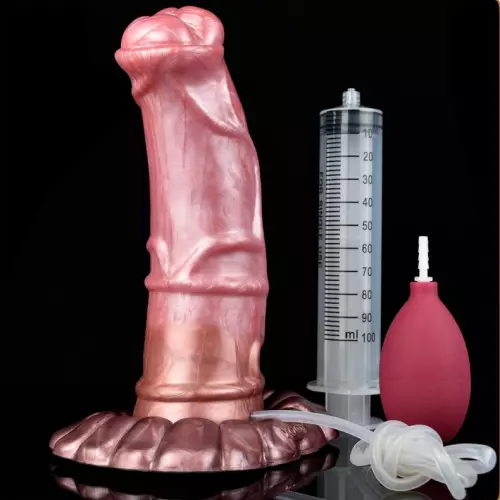 Dildo Pferd Spritzender Squirt Cherry 20 x 5,7cm – 3/9