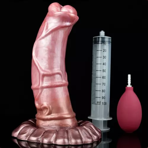 Dildo Pferd Spritzender Squirt Cherry 20 x 5,7cm – 4/9