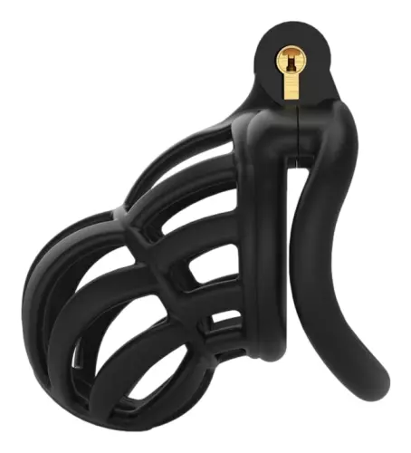 Keuschheitskäfig Narra 8 x 3.6cm Schwarz – 2/3