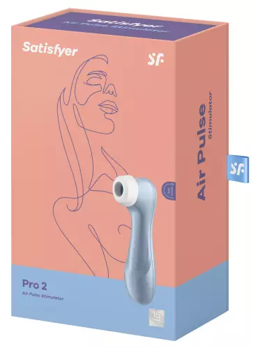 Klitoris-Stimulator Pro 2 Satisfyer Blau – 2/11