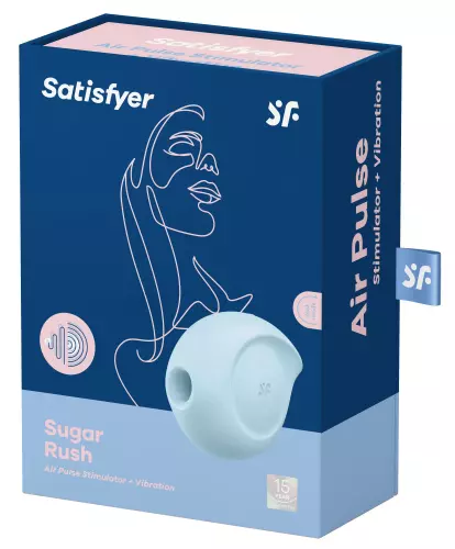 Clitoris Stimulator Sugar Rush Satisfyer Blauw – 2/6