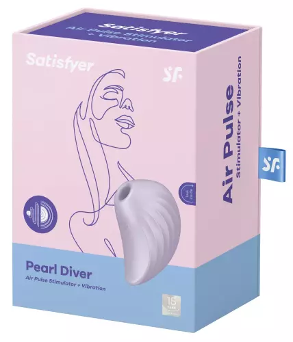 Klitoris-Stimulator Pearl Diver Satisfyer Violett – 2/6