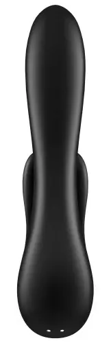 Vibrator Hase verbunden Double Flex Satisfyer 20cm Schwarz – 6/8