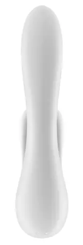 Vibrator Hase verbunden Double Flex Satisfyer 20cm Weiß – 6/8
