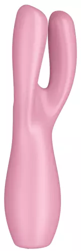 Clitoris stimulator Threesome 3 Satisfyer 14cm Roze – 6/9