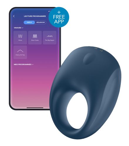 Connected Vibrating Cockring Strong One Satisfyer