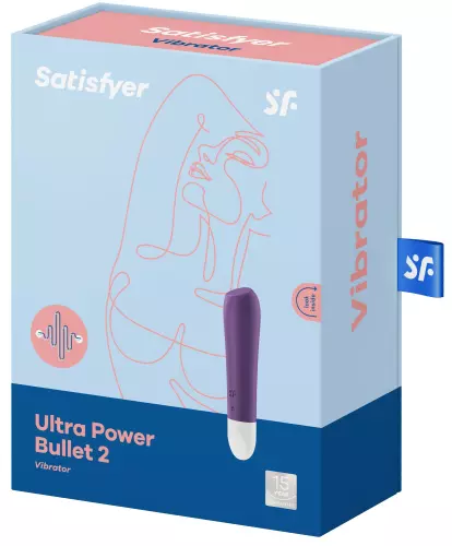 Klitorisstimulator Ultra Power Bullet 2 Satisfyer Violett – 2/7