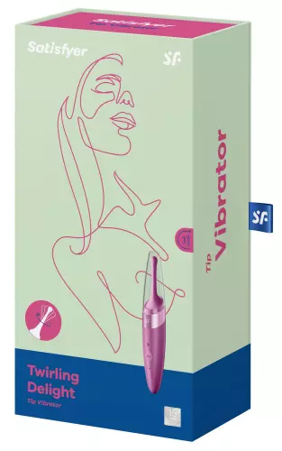 Stimulator Twirling Delight Satisfyer 17cm Violett – 2/6