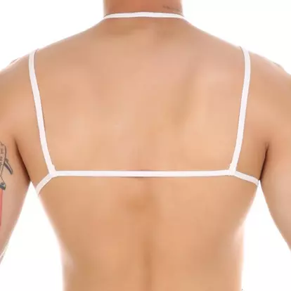 Mini-Bustier WATCH BRUSTWARZEN Weiß – 4/4