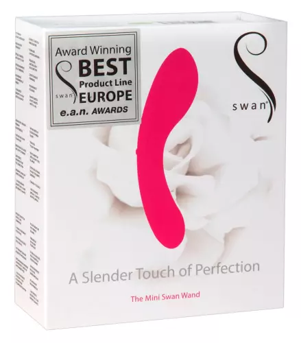 Mini Vibrator Schwan 12cm Rosa – 2/8