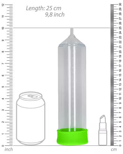 Phosphoreszierender Penispumpe Glow Pump 20 x 5,5cm – 5/6