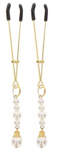 Nippelklemmen Tweezers Pearls Taboom Vergoldet – 1/4