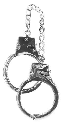 Handschellen aus Metall Taboom Versilbert – 3/8