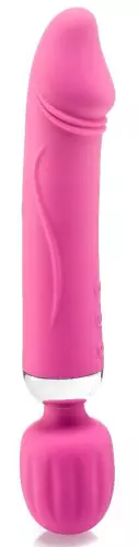 Vibrator Wand Double Fun 17.5 x 4.5cm Roze – 3/8