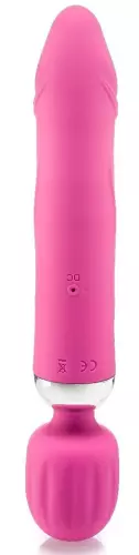 Vibrator Wand Double Fun 17.5 x 4.5cm Roze – 5/8