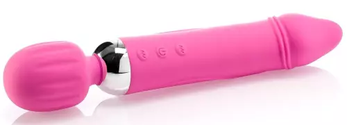 Vibrator Wand Double Fun 17.5 x 4.5cm Roze – 6/8