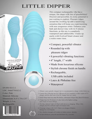 Mini Vibrator Little Dipper Evolved 10cm – 4/4