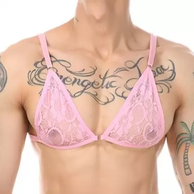 Aleria Spitzen-BH Rosa – 1/2