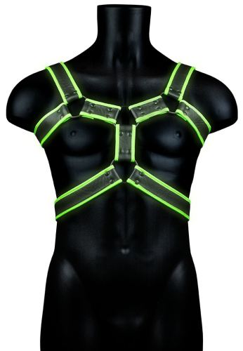 Glow Body Phosphorescent Harness Black