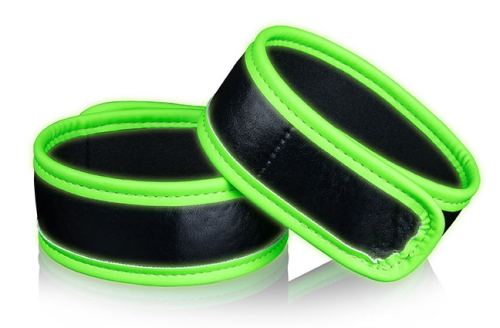 Glow Biceps Phosphorescent Armbands Black