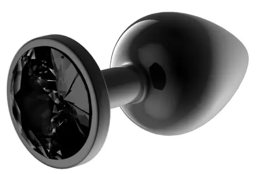 Schmuck Plug AfterDark S 6 x 2.7cm Schwarz – 3/4
