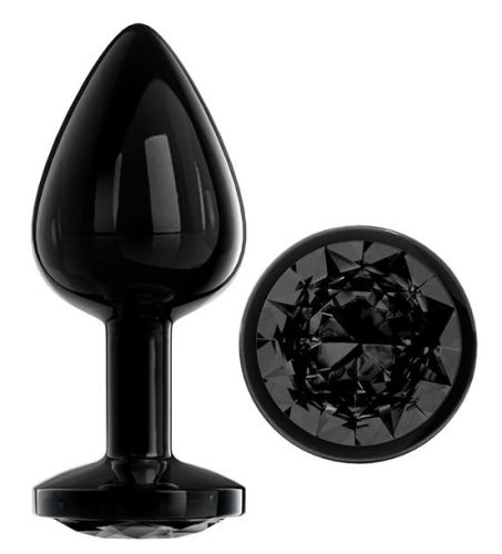 Schmuck Plug AfterDark M 7 x 3.3cm Schwarz