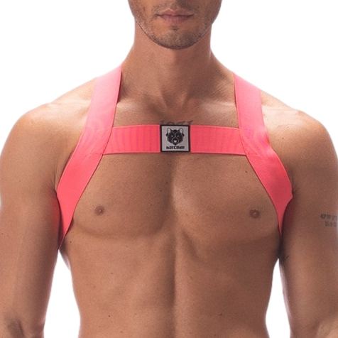Leonsh Elastic Harness Neon Pink
