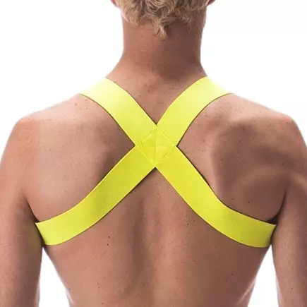 Elastischer Harness Leonsh Neon-Gelb – 2/3