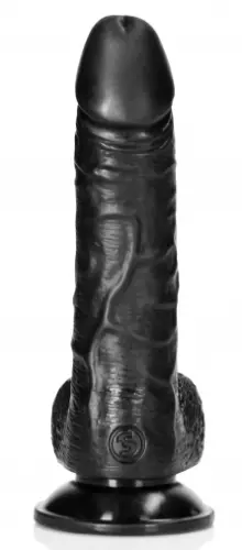 Dildo Balls Curved RealRock 12,5 x 3,6cm Schwarz – 4/7