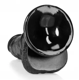 Dildo Balls Curved RealRock 12,5 x 3,6cm Schwarz – 5/7