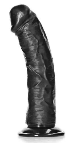Dildo Little Curved RealRock 15,5 x 3,7cm Schwarz – 4/6