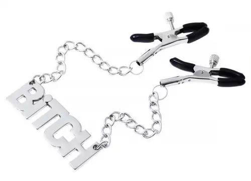 Nippelklemmen mit Platte Bitch 40cm – 1/6