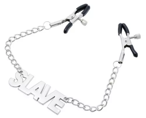 Nippelklemmen mit Schild Slave 40cm – 1/5