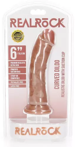Dildo Little Curved RealRock 15,5 x 3,7 cm Latinos – 2/6