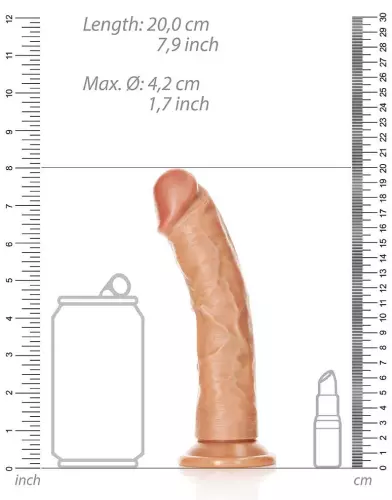 Realistischer Dildo Curved Dildo 18 x 4,2cm Latinos – 6/6