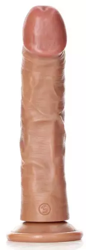 Realistischer Dildo Saugnapf Curved RealRock 20 x 4,6cm Latinos – 3/6