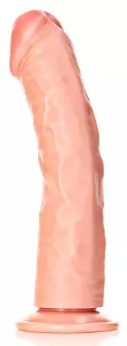 Realistischer Dildo Mega Curved RealRock 25 x 5,6cm – 1/6