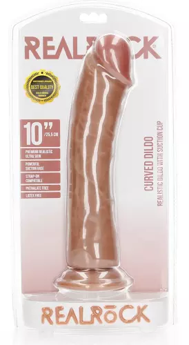 Dildo Mega Curved RealRock 25 x 5,6cm Latinos – 2/6