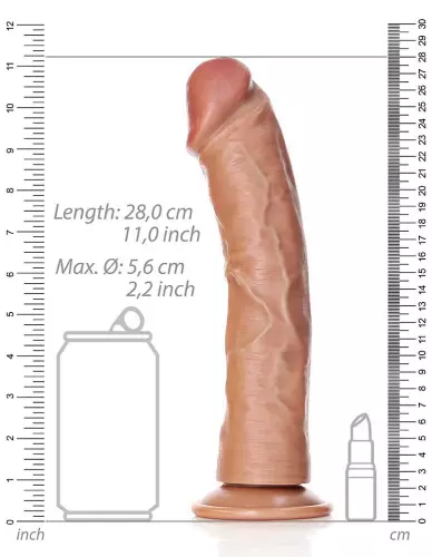 Dildo Mega Curved RealRock 25 x 5,6cm Latinos – 6/6