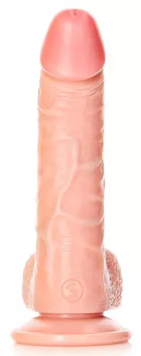 Realistischer Dildo BALLS CURVED RealRock 12,5 x 3,6cm – 3/6