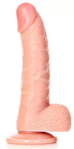 Realistischer Dildo BALLS CURVED RealRock 12,5 x 3,6cm – 4/6