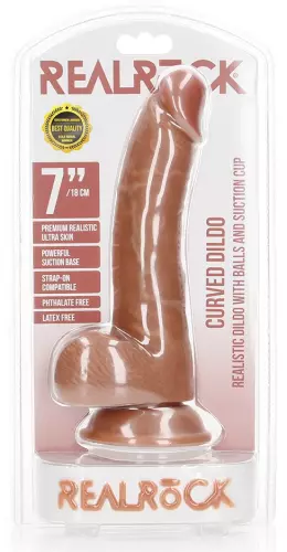Realistischer Dildo Curved Kurt 15 x 3,7cm Latinos – 2/6